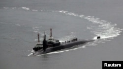 Američka podmornica "USS Mičigen" ukotvila se u južnokorejsku luku Busan