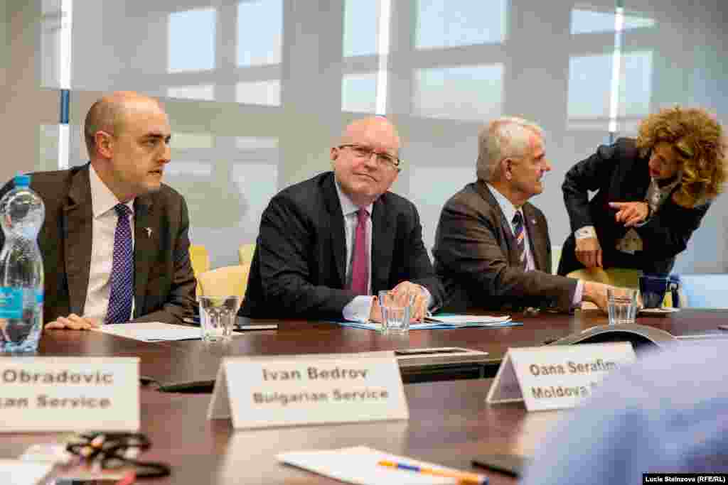 CZECH REPUBLIC – A visit of Acting U.S. Assistant Secretary of State for European and Eurasian Affairs Philip Reeker at RFE/RL on October 31, 2019, RFE/RL’s headquarters, Prague.
