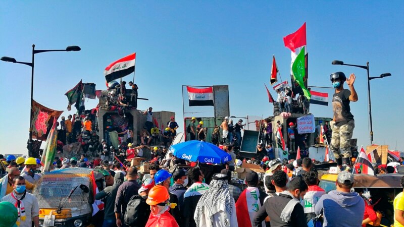 پومپئو: دولت عراق به خواسته‌های مردم گوش کند