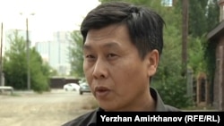 Руководитель общественного объединения «Камкорлык» Евгений Цай. Астана, 30 июля 2015 года.