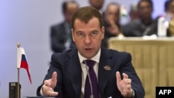 Russian President Dmitry Medvedev 