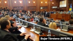 All 107 deputies present voted for the measure. Ethnic Serb members of Kosovo's parliament boycotted the session.