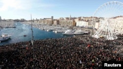 Skup u Marseju, 10. januar 2015.