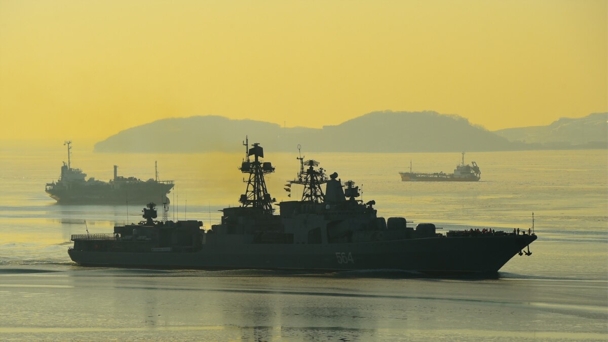 військовий корабель США намагався увійти в російські територіальні води в Японському морі
