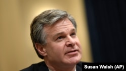 Shefi i Byrosë Federale të Hetimeve (FBI) Chris Wray,.