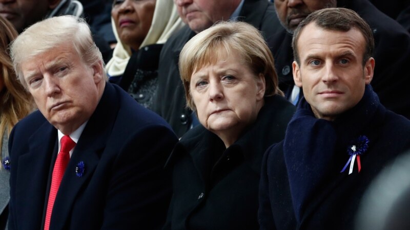 На саммите НАТО Трамп встретится с Меркель и Макроном