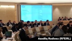 Cenevrədə Azərbaycanda insan haqlarına dair müzakirələr davam edir