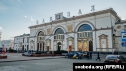 Вакзал у Віцебску, архіўнае фота