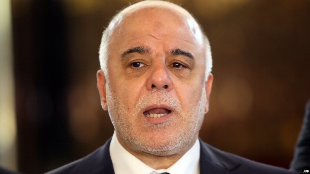 نخست‌وزیر عراق می‌گوید خود او با کردها تماس گرفته و آنها را به عقب‌نشنین از کرکوک ترغیب کرده است