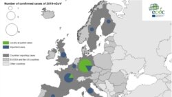 Случаи на заразени с коронавируса са потвърдени в седем държави от ЕС