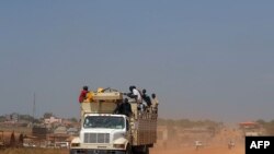 These South Sudanese fled Juba amid fighting between rival factions.