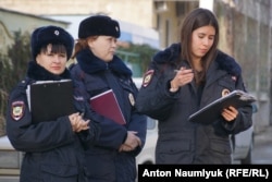 Российские полицейские в Крыму, архивное фото