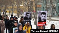 Марш памяти Бориса Немцова, Новосибирск, 26 февраля 2017