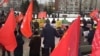 Митинг в сквере Тинчурина в Казани 