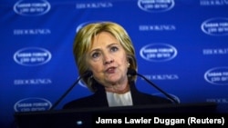 Kandidatja udhëheqëse demokrate për presidente në SHBA, Hillary Clinton