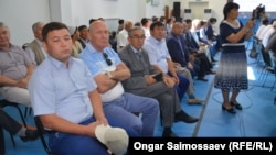 Заседание земельной комиссии в Кызылординской области. 2 июля 2016 года.