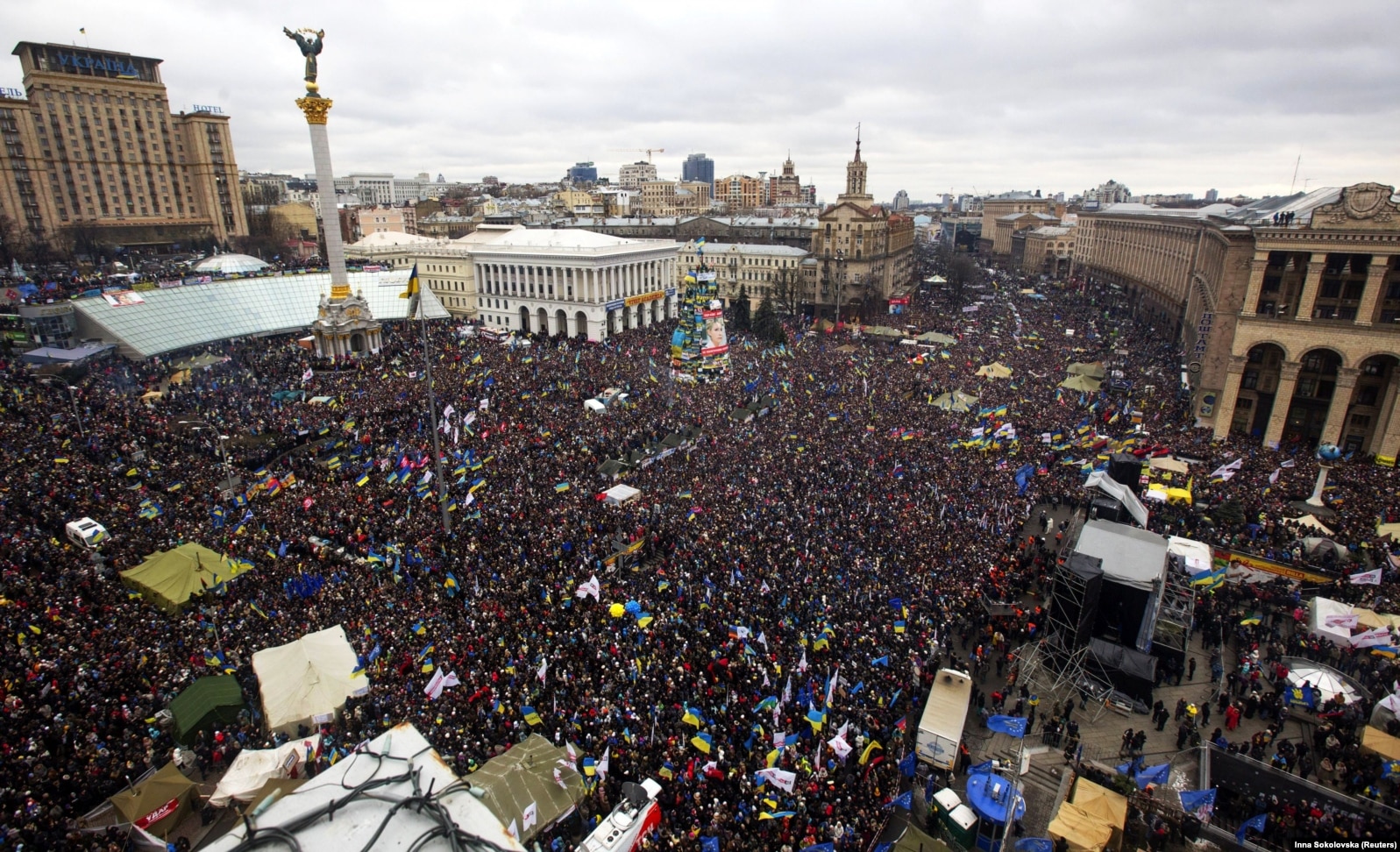 Революція Гідності. Київ, Майдан Незалежності, 8 грудня 2013 року