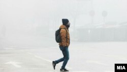Ndotja e ajrit në qytetin e Shkupit