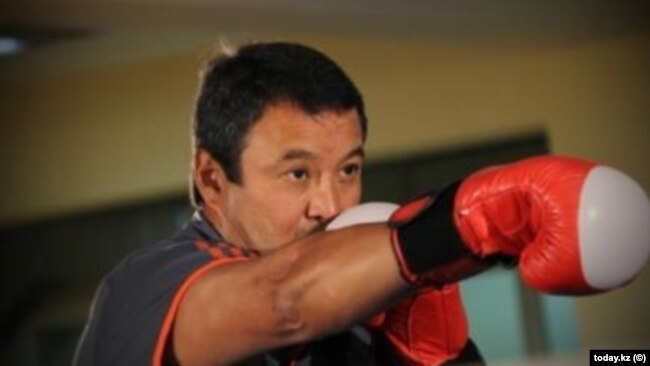 Боксер Серик Конакбаев. Фото из архива.