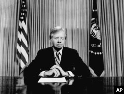 Președintele Jimmy Carter în timpul crizei ambasadei americane din Teheran