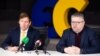 Адвокати п’ятого президента України Петра Порошенка – Ілля Новіков (ліворуч) та Ігор Головань 