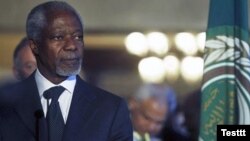 БМТ-Араб Лигаси вакили Кофи Аннан.