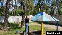 Марсель Шамсутдинов во время обязательных работ