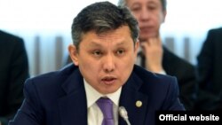 Бахыт Султанов в бытность министром финансов Казахстана.