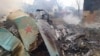 5 марта 2022 года. Остатки российского боевого самолета в жилом районе в Чернигове, Украина.