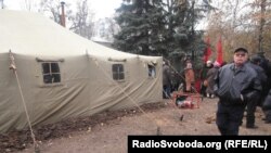 Преживеани од нуклеарната несреќа во Чернобил,протестираа во Донецк.