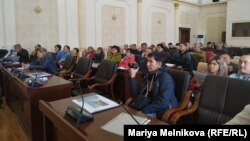 Общественные слушания по строительству нового моста в Уральске. 8 октября 2019 года.