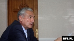 Tajikistan - Amonullo Ashur, Chair of Antimonopoly Agency of Tajikistan, Dushanbe, 27May2010