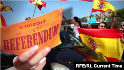 Каталониядә референдум тарафдарлары
