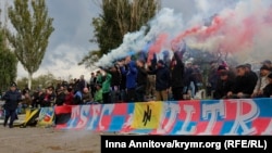 ФК «Таврия» на первой игре дома: «Симферополь вперед» (фотогалерея)