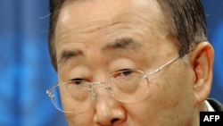 UN Secretary-General Ban Ki-Moon: "A question of transparency."