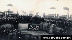 سخنرانی رضا خان در مجلس مؤسسان اول