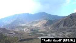 The rugged Rasht Valley