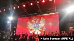 Sa proslave vaterpolista u centru Podgorice: Crna Gora je na Evropskom prvenstvu u Budimpešti 26. januara izborila bronzu u meču s svjetskim šampionima iz 2017. Hrvatskom