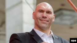 Former heavyweight boxer Nikolai Valuev is among many athletes who have represented the ruling United Russia party in parliament.