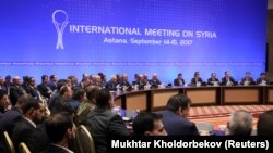 Переговоры по Сирии в Астане (15 сентября 2017 г.)