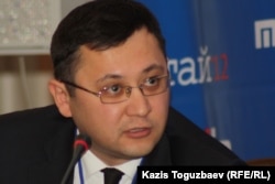 Болат Кальянбеков, председатель комитета информации и архивов министерства культуры и информации. Алматы, 20 ноября 2012 года.