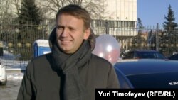 Российский блогер Алексей Навальный. Москва, 29 января 2012 года.