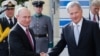 Президенты России и Финляндии Владимир Путин и Саули Ниинистё на переговорах в Хельсинки, 21 августа 2019 года