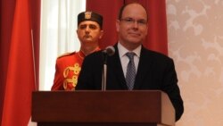 Princ Albert II od Monaka prilikom posete Crnoj Gori 2013. godine
