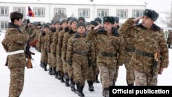 Одно из подразделений ВС Армении (архив) 