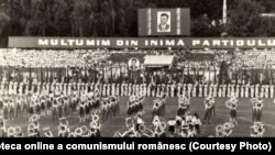 Copiii erau doar carnea de tun a propagandei. În realitate, erau expuși unei societăți disfuncționale, de multe ori abuzive. Aici, spectacol pe stadionul „Dinamo” de „Zilei pionierilor”. (18 iunie 1977) Fototeca online a comunismului românesc. cota.118/1977
