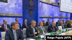 Tallin, reuniunea miniștrilor europeni ai apărării cu participarea secretarului general NATO, Jens Stoltenberg , 7 septembrie, 2017 