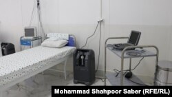 آرشیف، یک شفاخانه ویژه بیماران ویروس کرونا در هرات