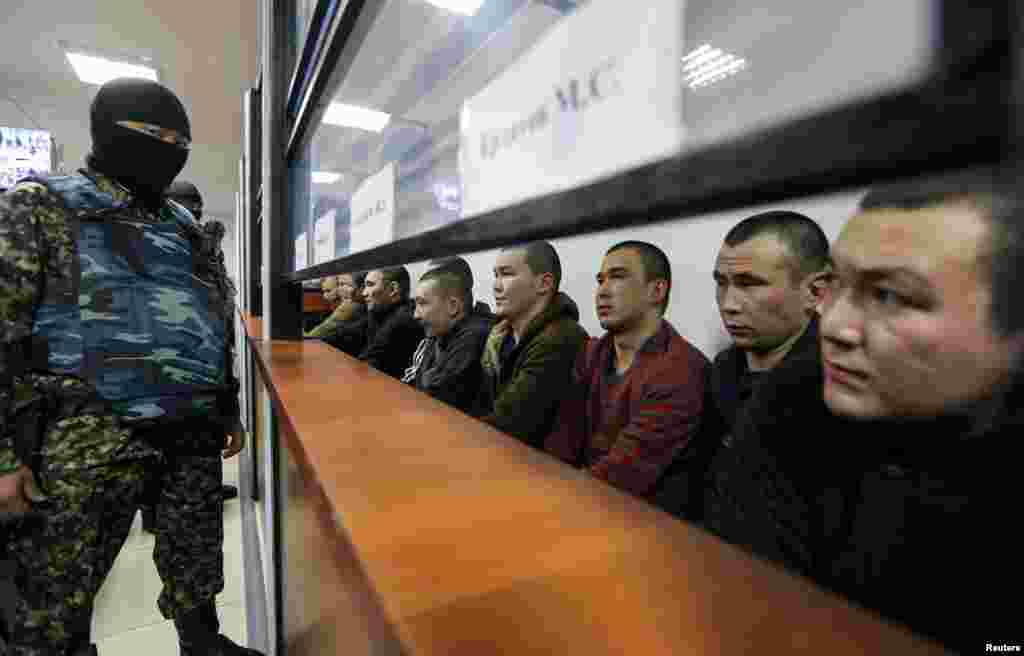 A court in the northwestern Kazakh city of Aqtobe convicted 29 men in a high-profile trial aimed at alleged Islamic terrorists and their supporters. In June, a group of 25 alleged Islamic militants carried out a attacks that killed five civilians and three members of Kazakhstan's security forces in Aqtobe. 