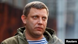 Aleksandr Zakharchenko in Donetsk in March 2017